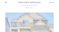 Desktop Screenshot of firstratemortgage.com